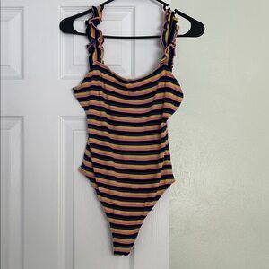Elodie Multicolor Striped Bodysuit
